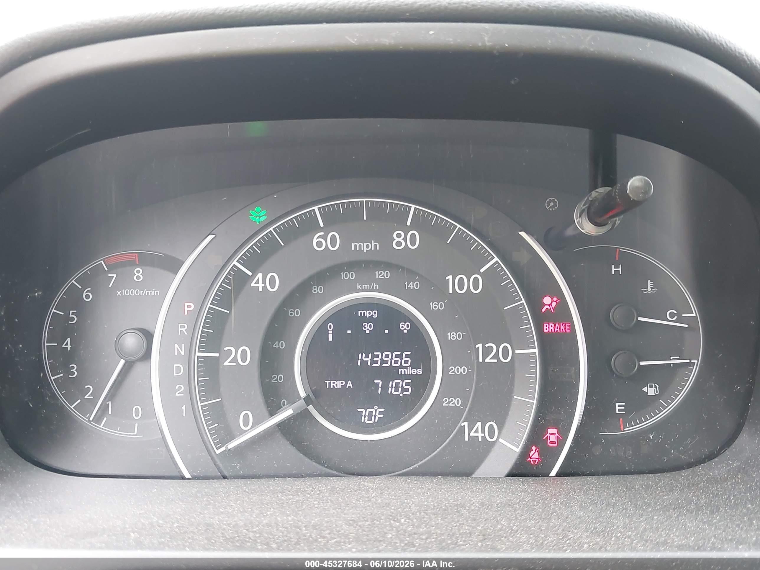 2013 Honda Cr-v Ex Gray vin: 2HKRM4H57DH649323