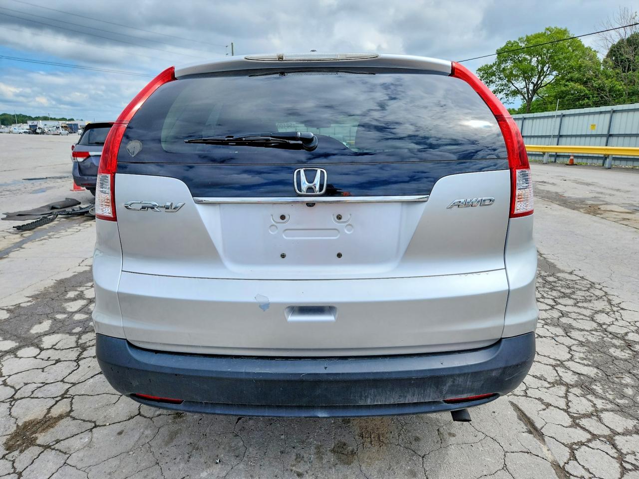 2013 Honda Cr-v Ex Серебряный vin: 2HKRM4H57DH658278