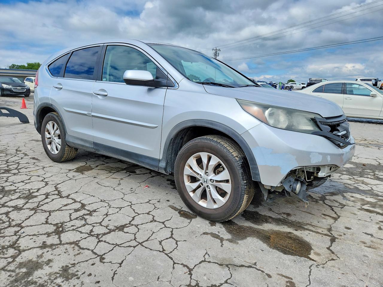 2013 Honda Cr-v Ex Серебряный vin: 2HKRM4H57DH658278