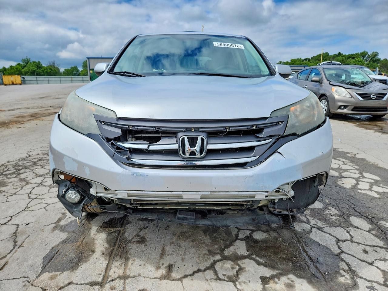 2013 Honda Cr-v Ex Серебряный vin: 2HKRM4H57DH658278