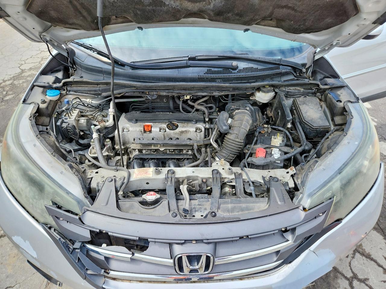2013 Honda Cr-v Ex Серебряный vin: 2HKRM4H57DH658278