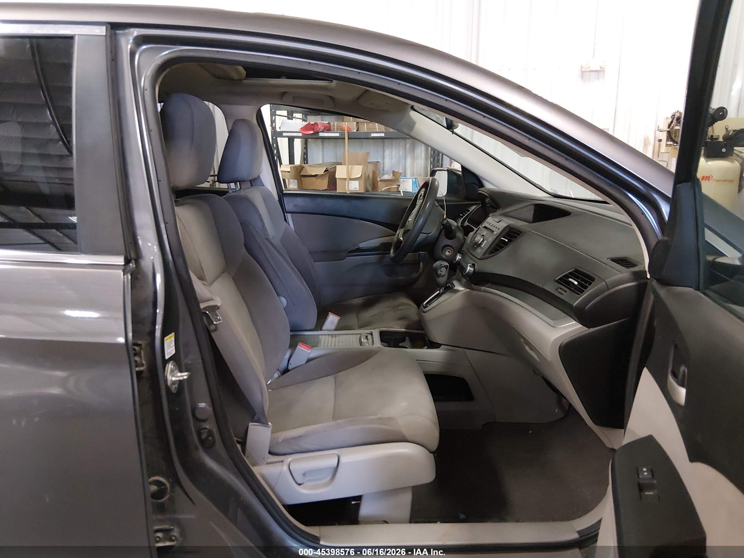 2013 Honda Cr-v Ex Gray vin: 2HKRM4H57DH670804
