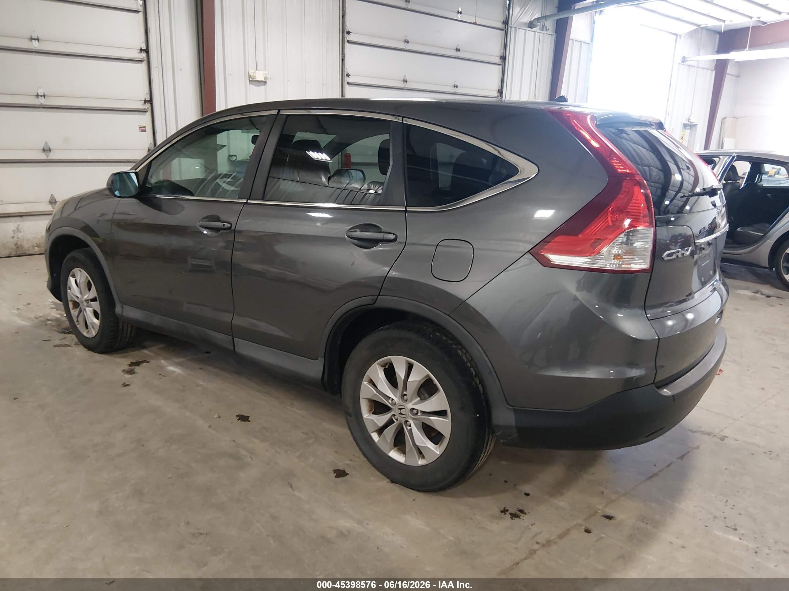 2013 Honda Cr-v Ex Gray vin: 2HKRM4H57DH670804