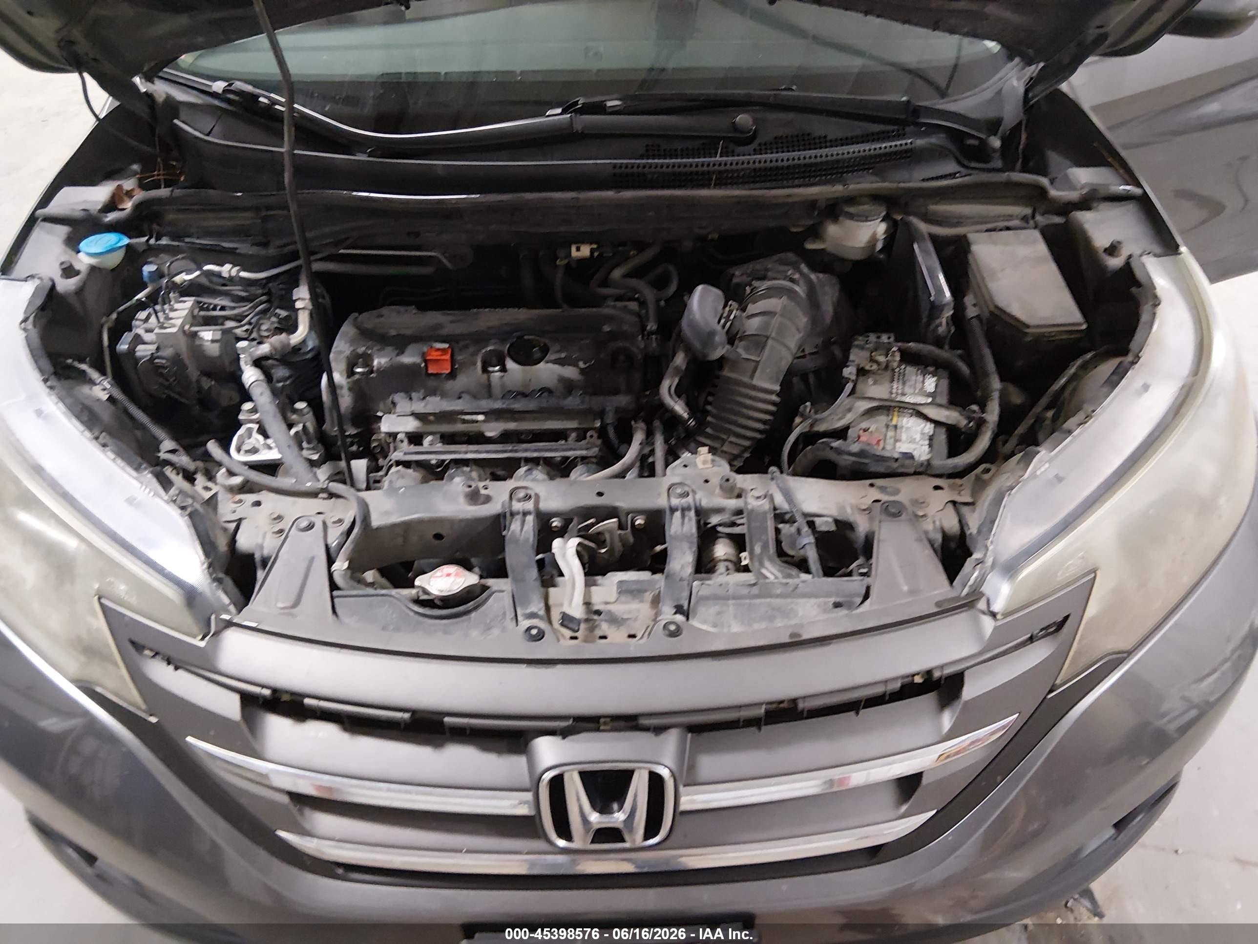 2013 Honda Cr-v Ex Gray vin: 2HKRM4H57DH670804