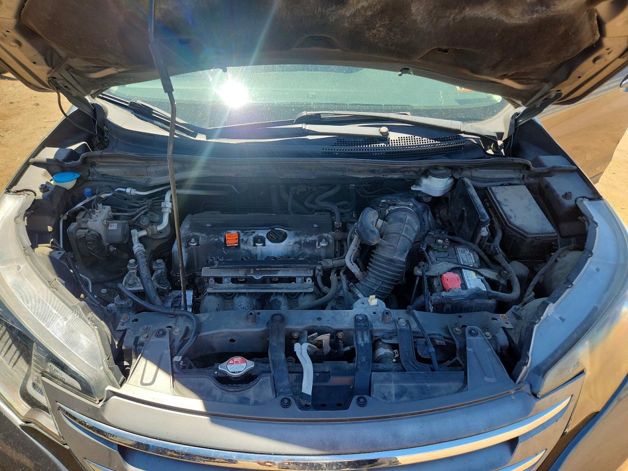 2013 Honda Cr-v Ex Серый vin: 2HKRM4H57DH682273