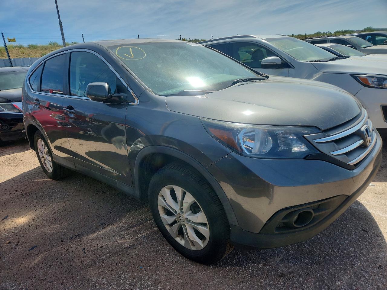 2013 Honda Cr-v Ex Серый vin: 2HKRM4H57DH682273