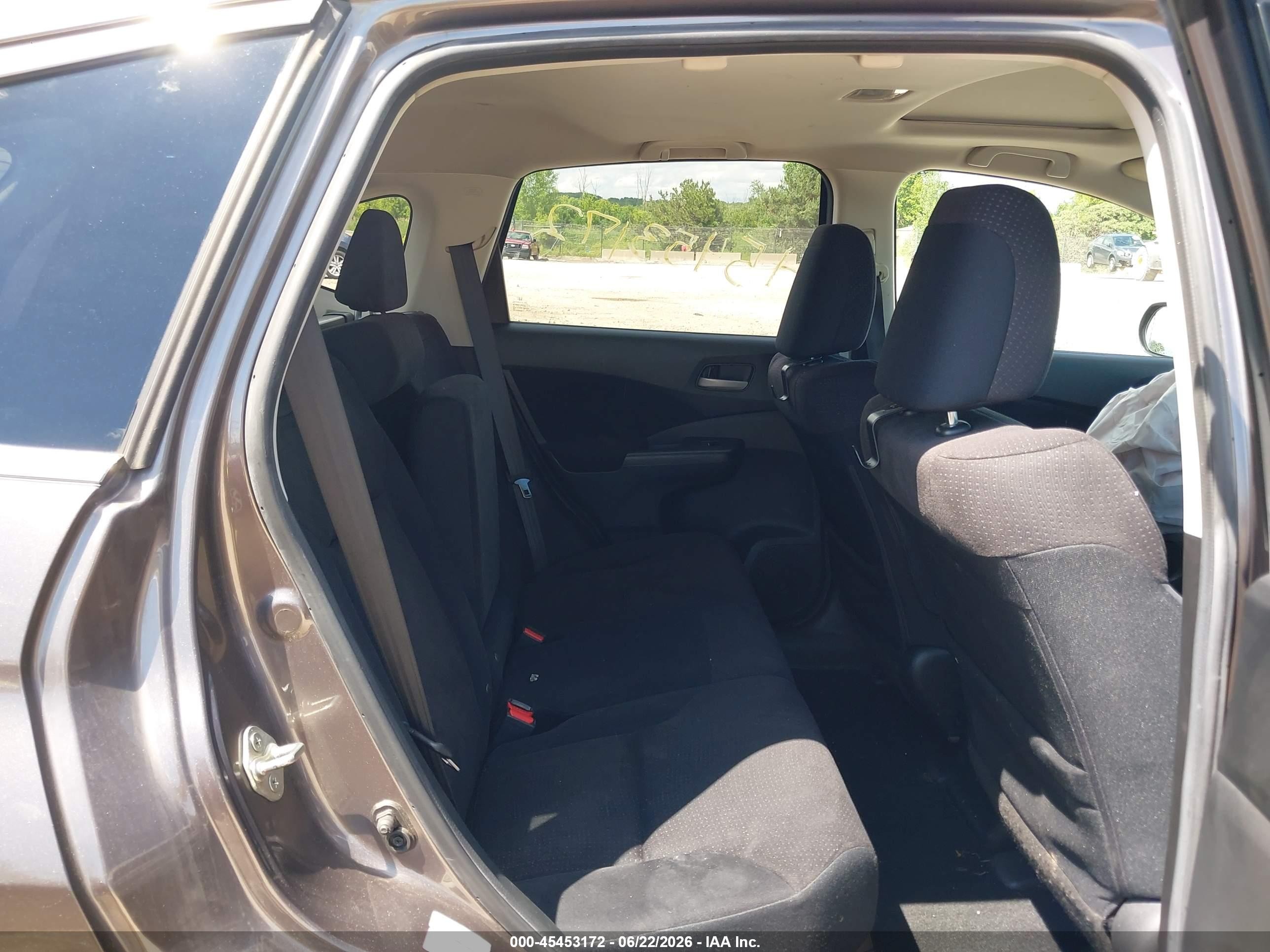 2014 Honda Cr-v Ex Gray vin: 2HKRM4H57EH621541