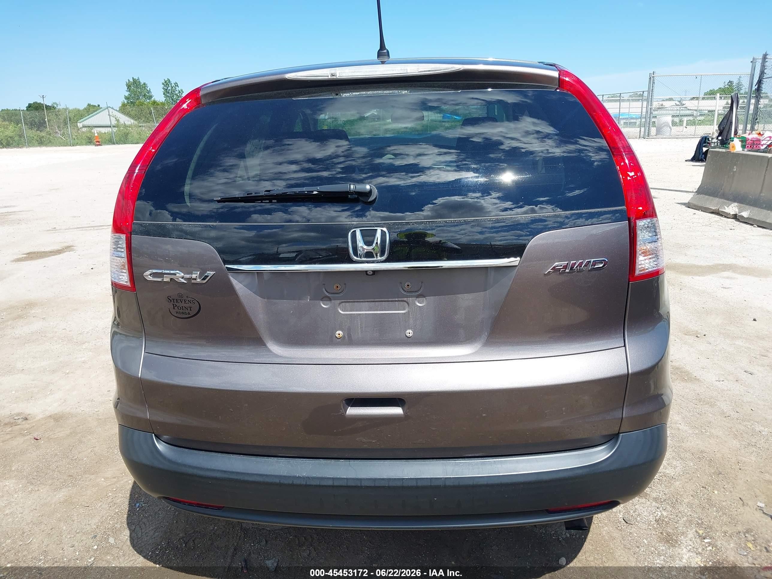 2014 Honda Cr-v Ex Gray vin: 2HKRM4H57EH621541