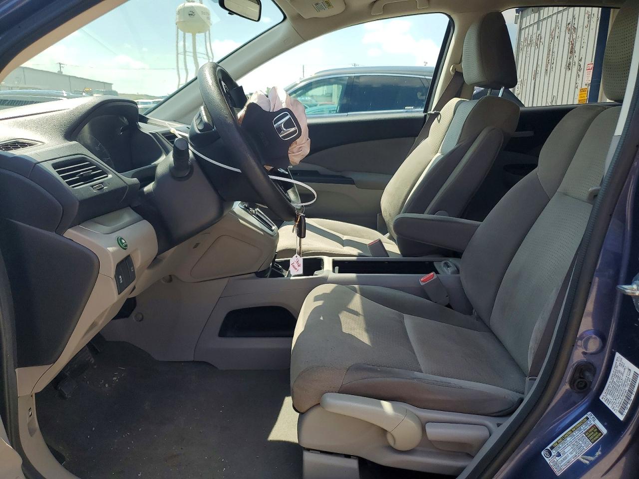 2014 Honda Cr-v Ex Blue vin: 2HKRM4H57EH631860
