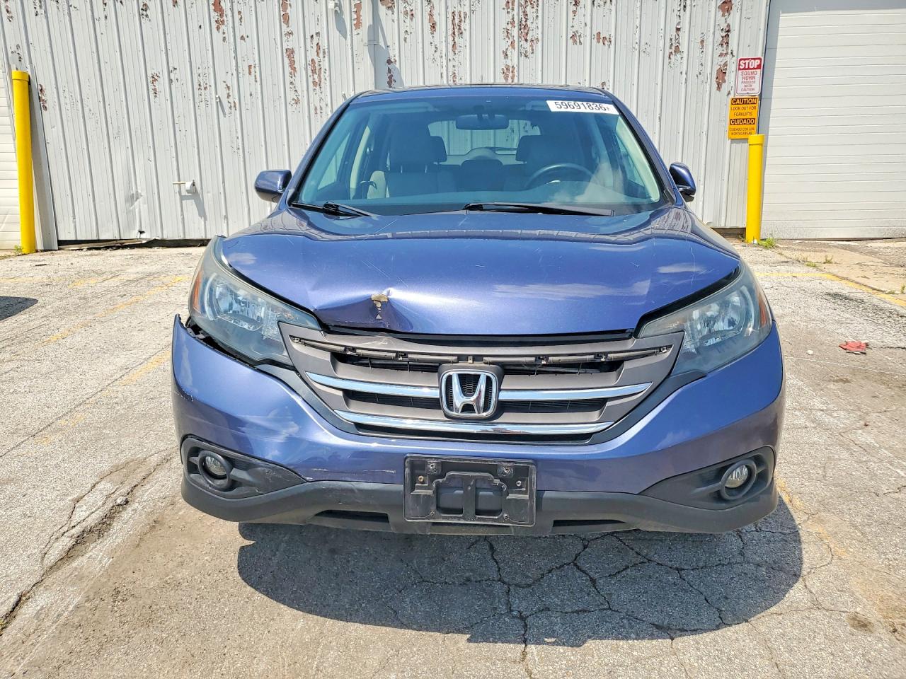 2014 Honda Cr-v Ex Blue vin: 2HKRM4H57EH631860