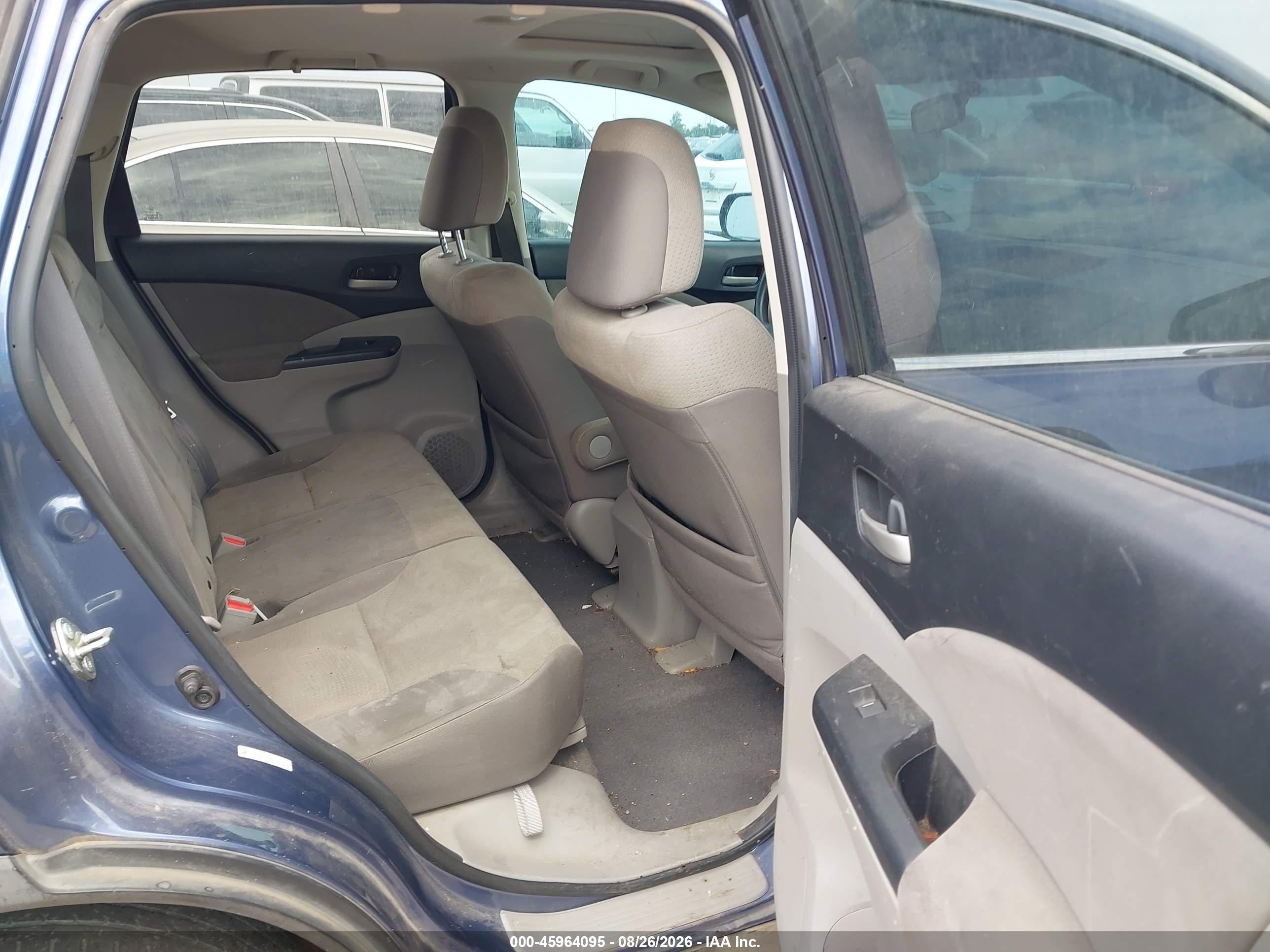 2014 Honda Cr-v Ex Blue vin: 2HKRM4H57EH691492