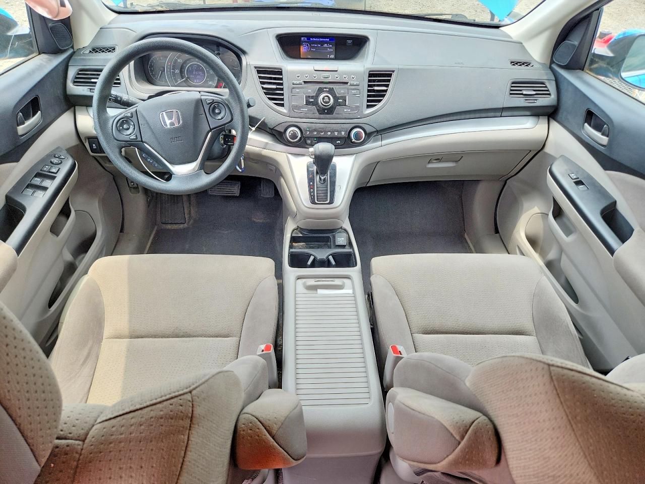 2014 Honda Cr-v Ex Blue vin: 2HKRM4H57EH698670