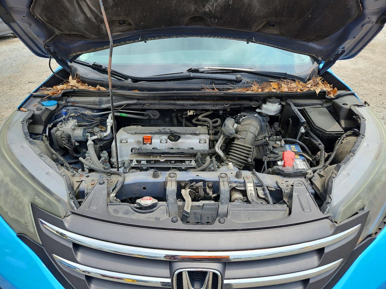 2014 Honda Cr-v Ex Blue vin: 2HKRM4H57EH698670