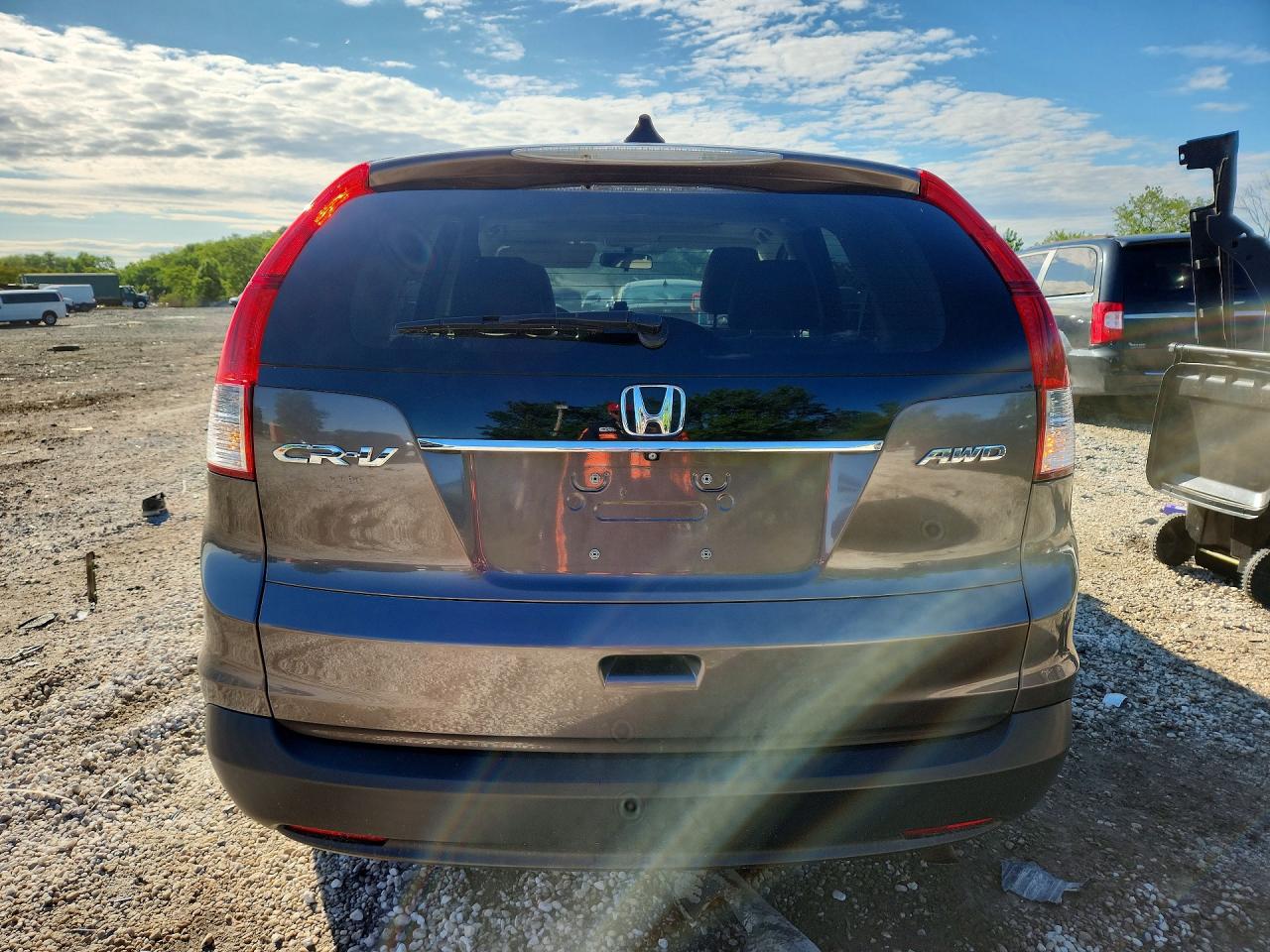 2014 Honda Cr-v Ex Коричневый vin: 2HKRM4H57EH706217