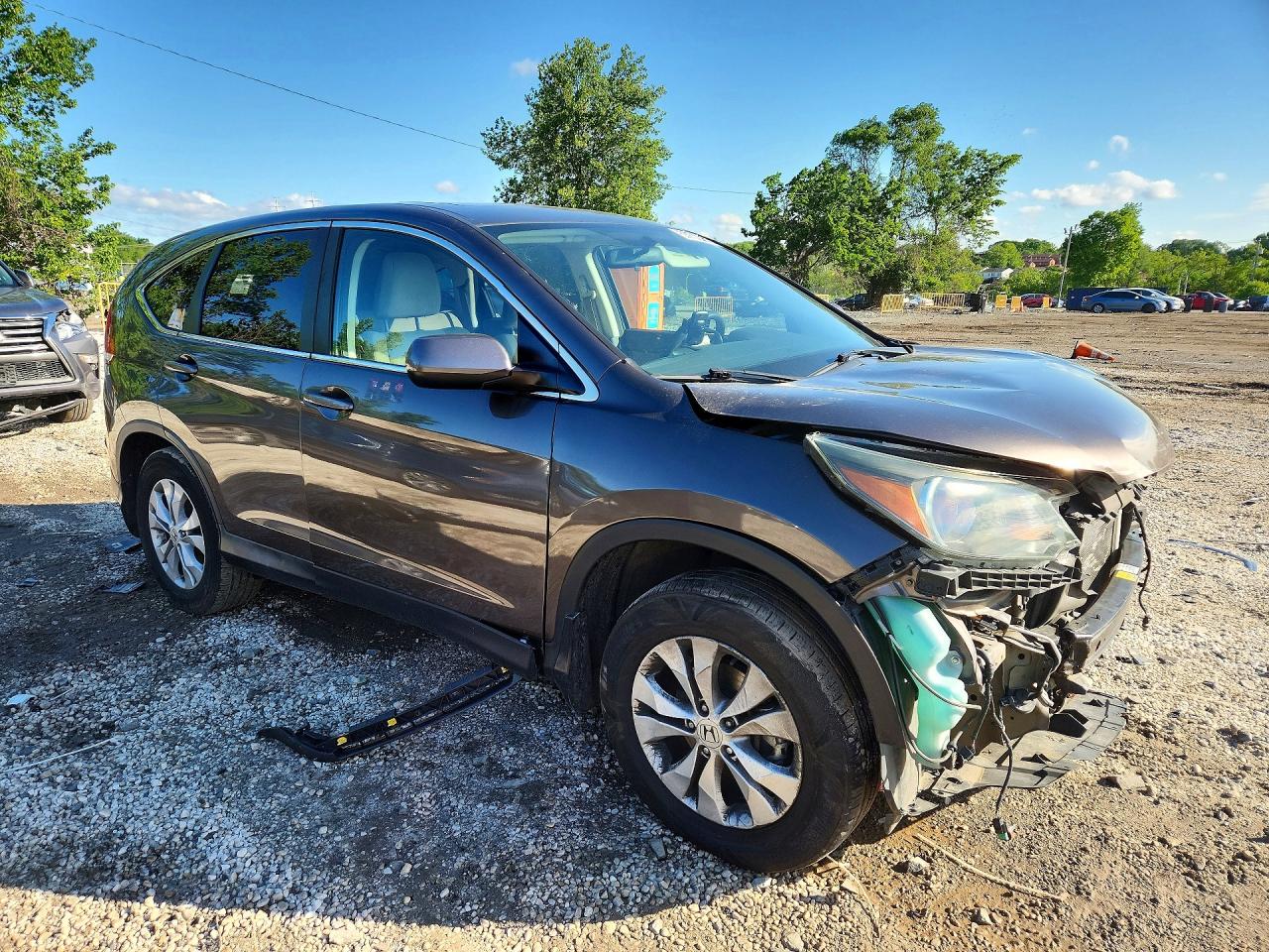 2014 Honda Cr-v Ex Коричневый vin: 2HKRM4H57EH706217