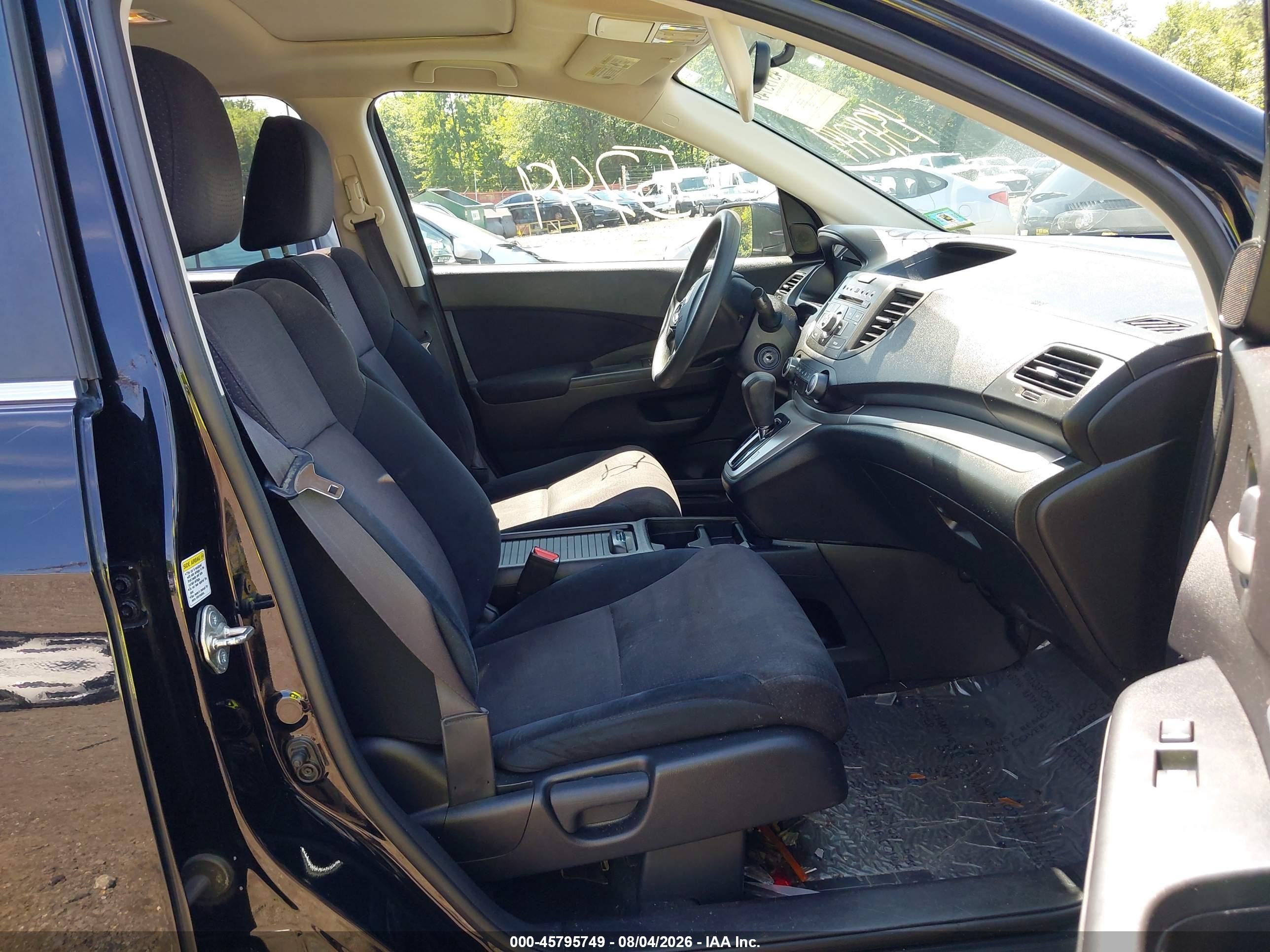 2014 Honda Cr-v Ex Black vin: 2HKRM4H57EH724281