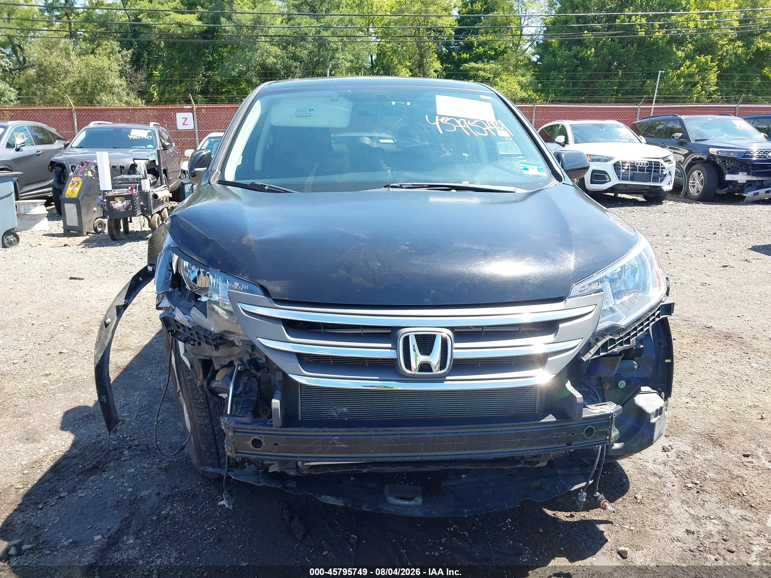 2014 Honda Cr-v Ex Black vin: 2HKRM4H57EH724281
