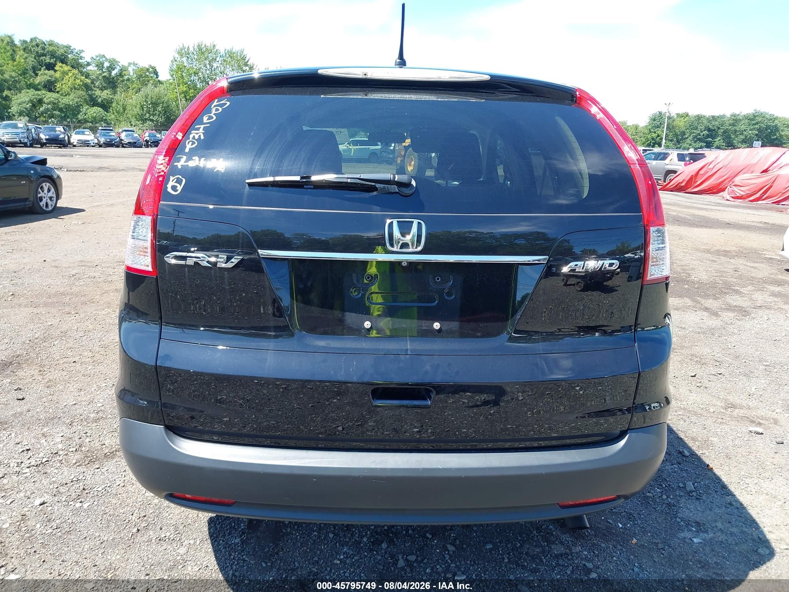 2014 Honda Cr-v Ex Black vin: 2HKRM4H57EH724281