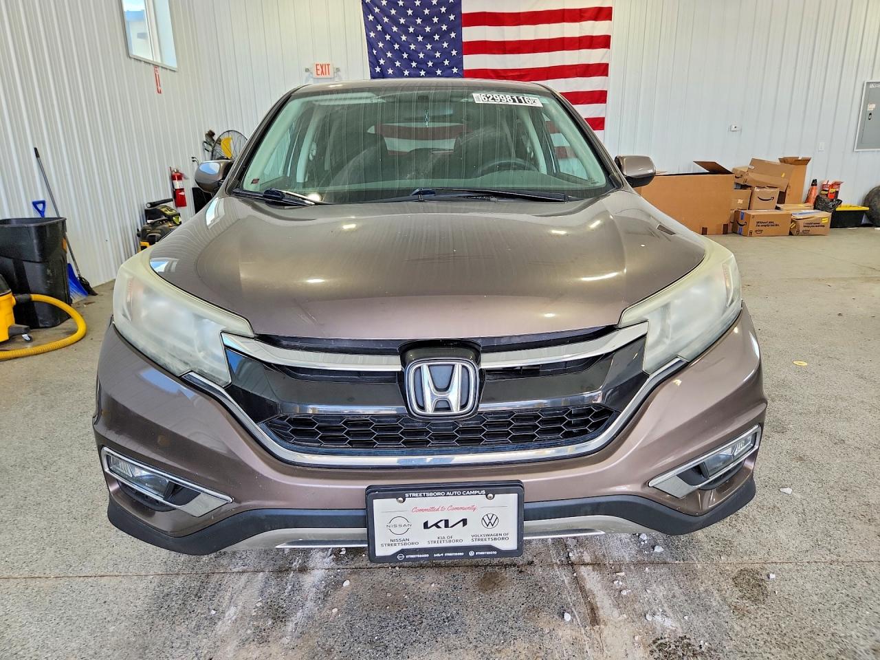 2015 Honda Cr-v Ex Серый vin: 2HKRM4H57FH649292