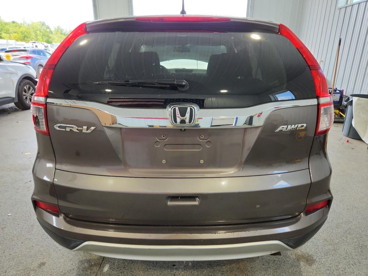 2015 Honda Cr-v Ex Серый vin: 2HKRM4H57FH649292 Damage: Rear Bumper, Chipped, 10 Or More
