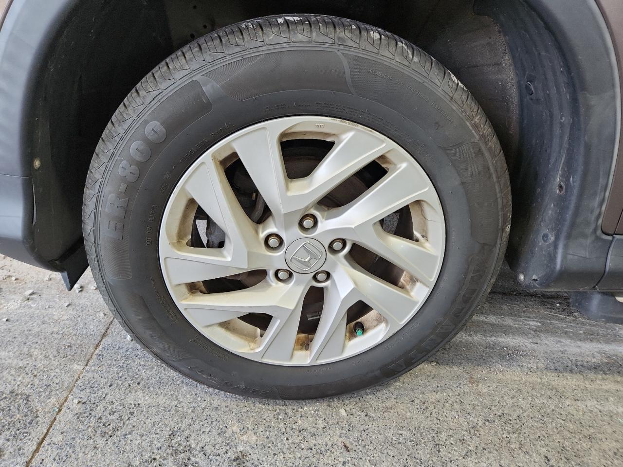 2015 Honda Cr-v Ex Серый vin: 2HKRM4H57FH649292 Damage: Left Front Wheel, Curb Rash, 5 To 6 Inches