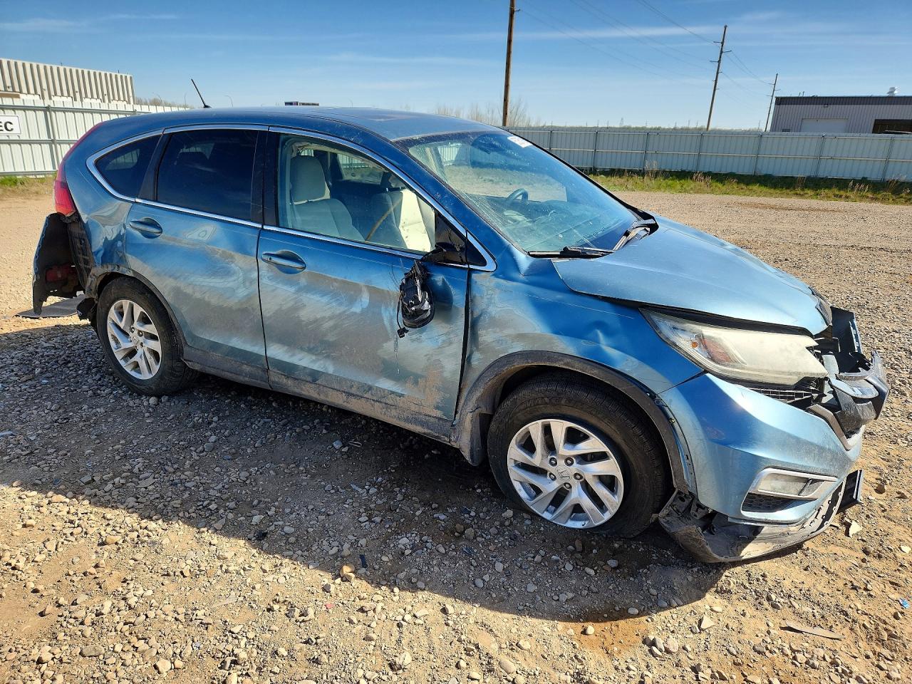 2015 Honda Cr-v Ex Синий vin: 2HKRM4H57FH661636