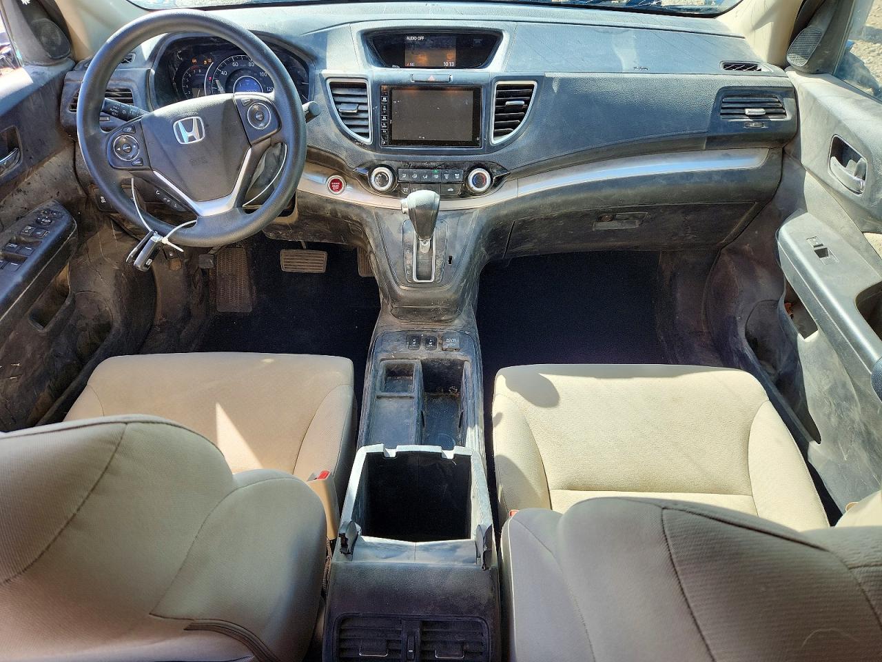 2015 Honda Cr-v Ex Синий vin: 2HKRM4H57FH661636