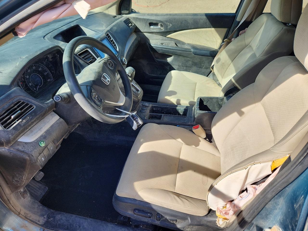 2015 Honda Cr-v Ex Синий vin: 2HKRM4H57FH661636
