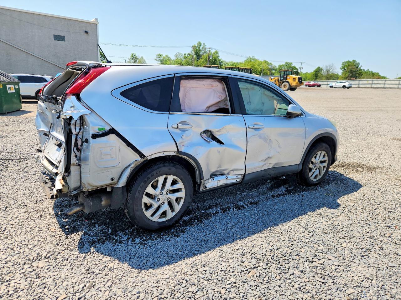 2015 Honda Cr-v Ex Silver vin: 2HKRM4H57FH679604