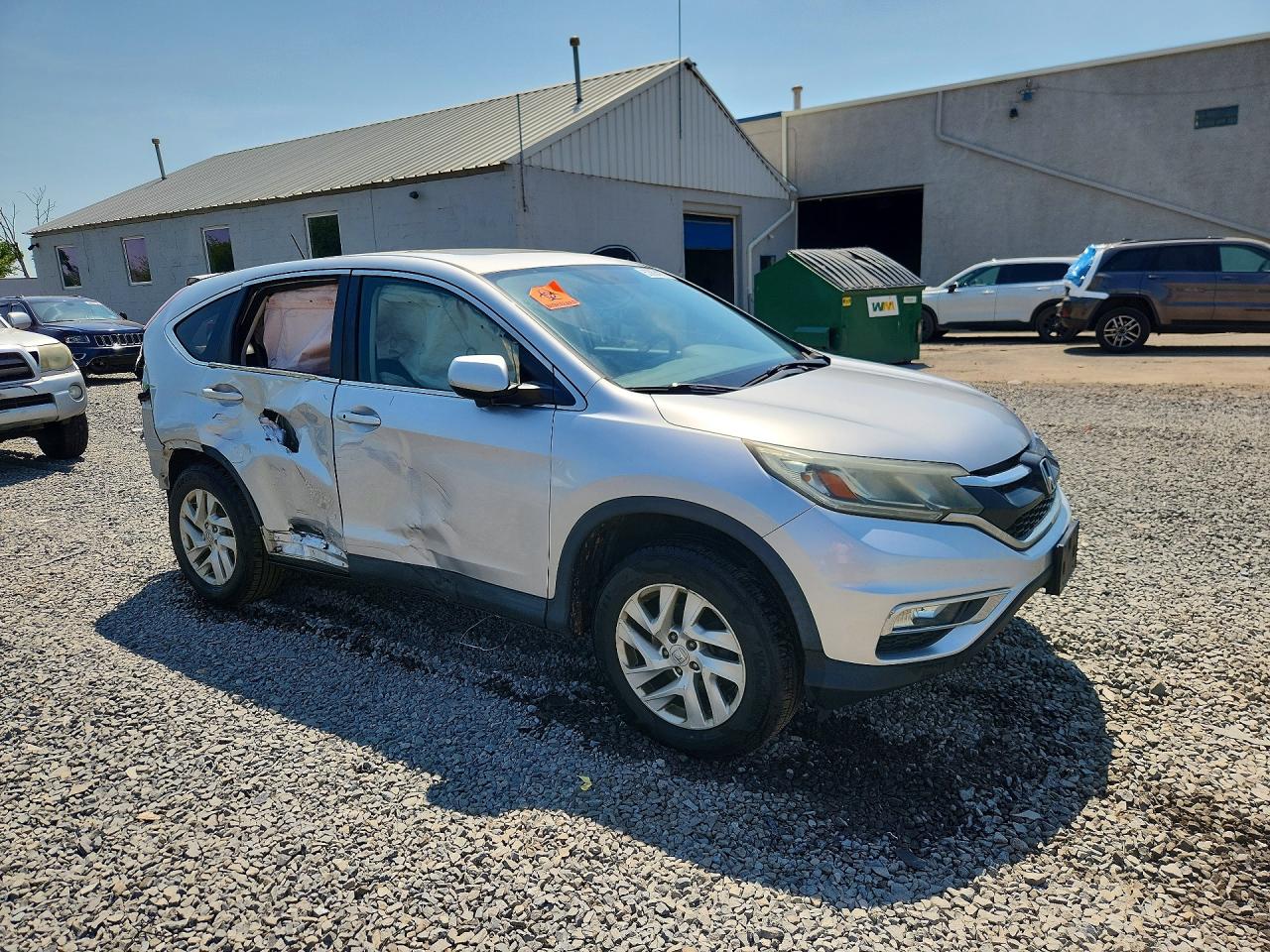 2015 Honda Cr-v Ex Silver vin: 2HKRM4H57FH679604