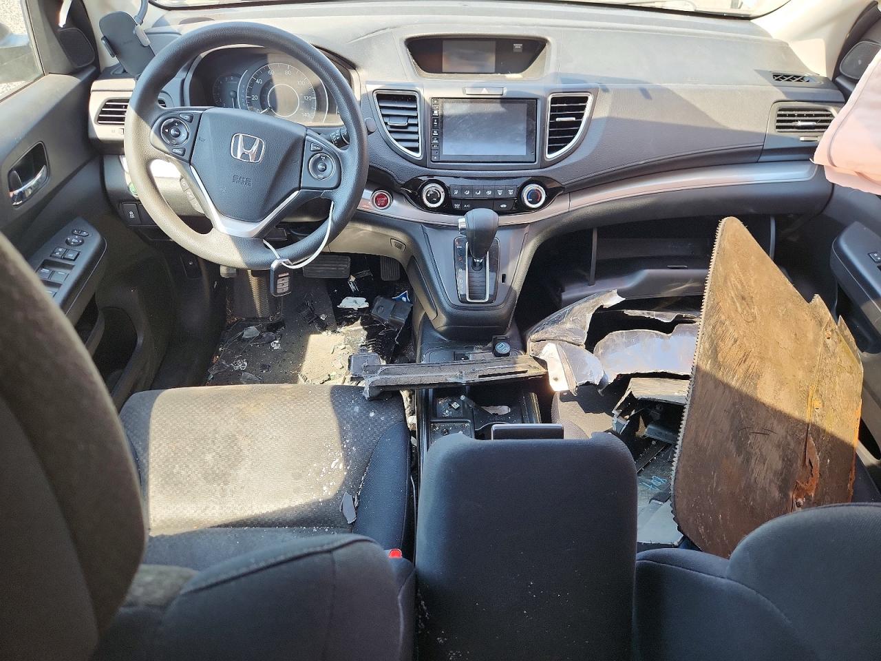 2015 Honda Cr-v Ex Silver vin: 2HKRM4H57FH679604