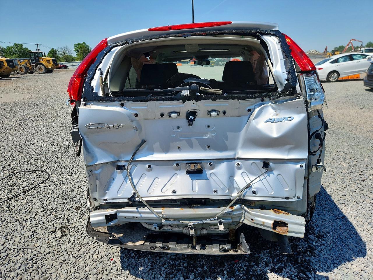 2015 Honda Cr-v Ex Silver vin: 2HKRM4H57FH679604