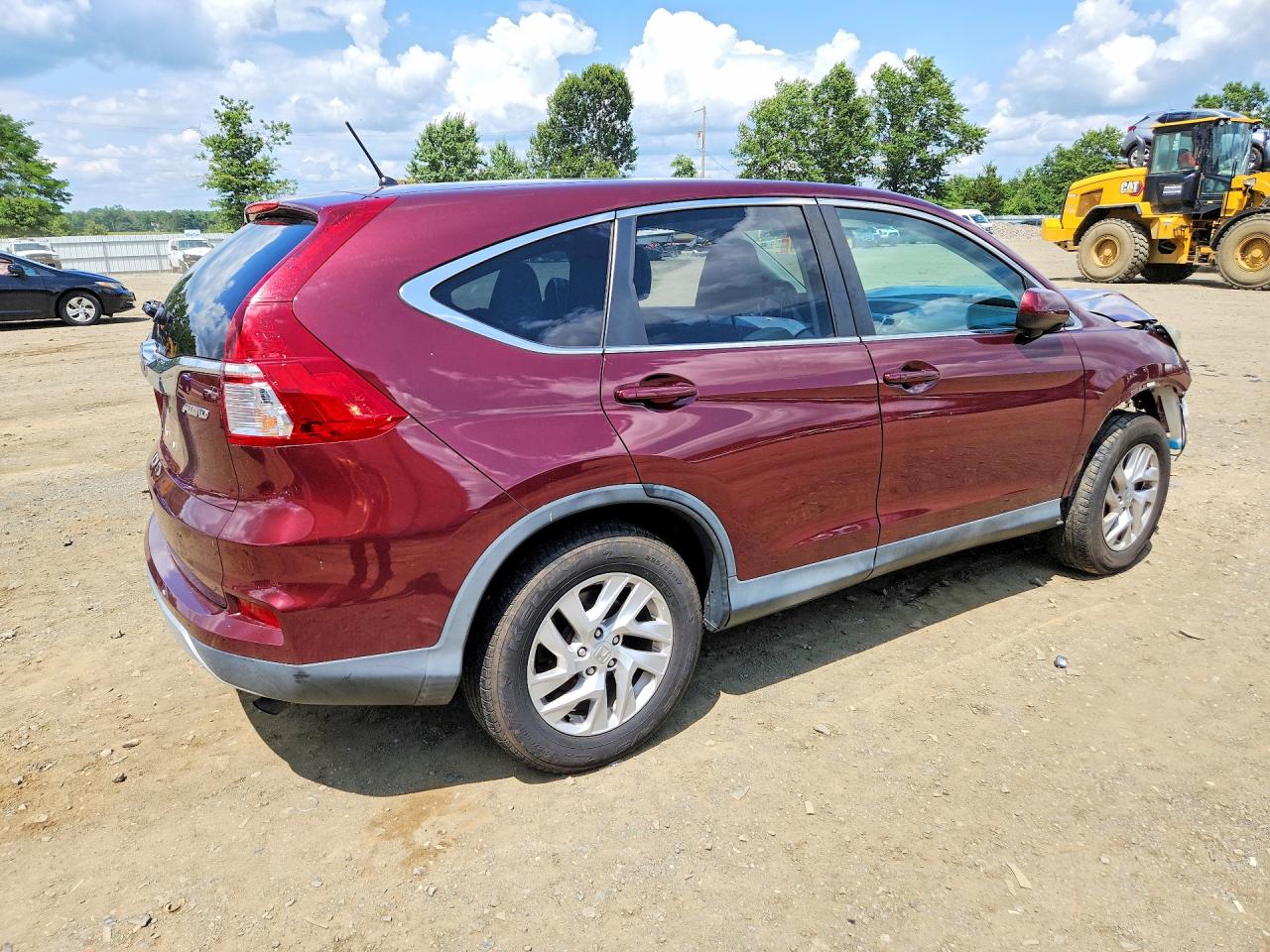 2015 Honda Cr-v Ex Burgundy vin: 2HKRM4H57FH680333
