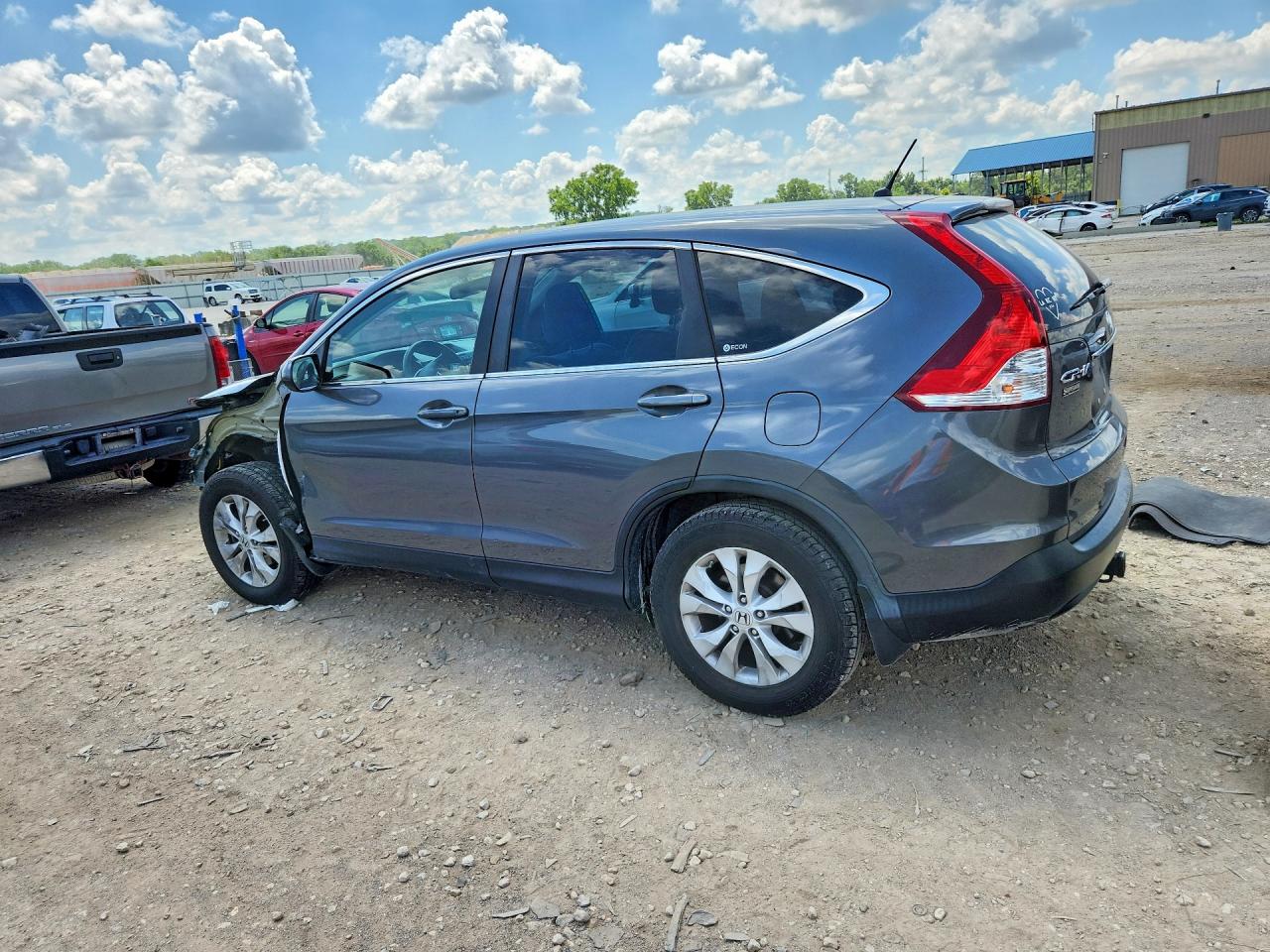 2012 Honda Cr-v Ex Gray vin: 2HKRM4H58CH606575