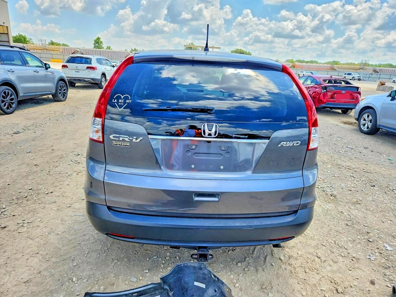 2012 Honda Cr-v Ex Gray vin: 2HKRM4H58CH606575