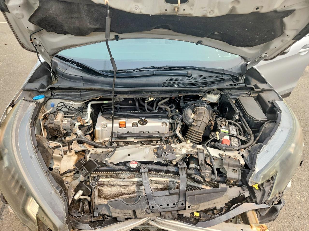 2012 Honda Cr-v Ex Серебряный vin: 2HKRM4H58CH613512