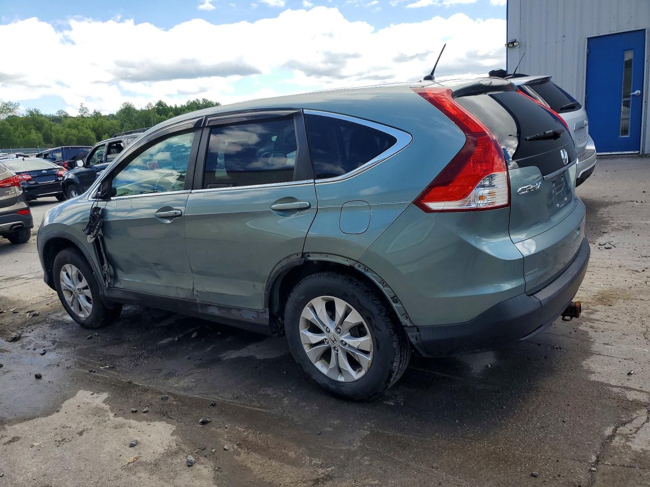 2012 Honda Cr-v Ex Blue vin: 2HKRM4H58CH631752