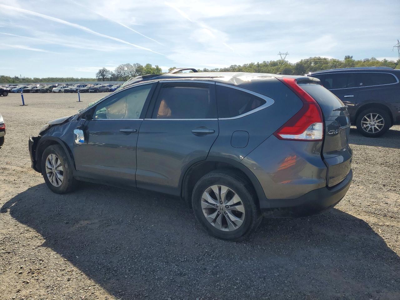 2013 Honda Cr -v Gray vin: 2HKRM4H58DH604357