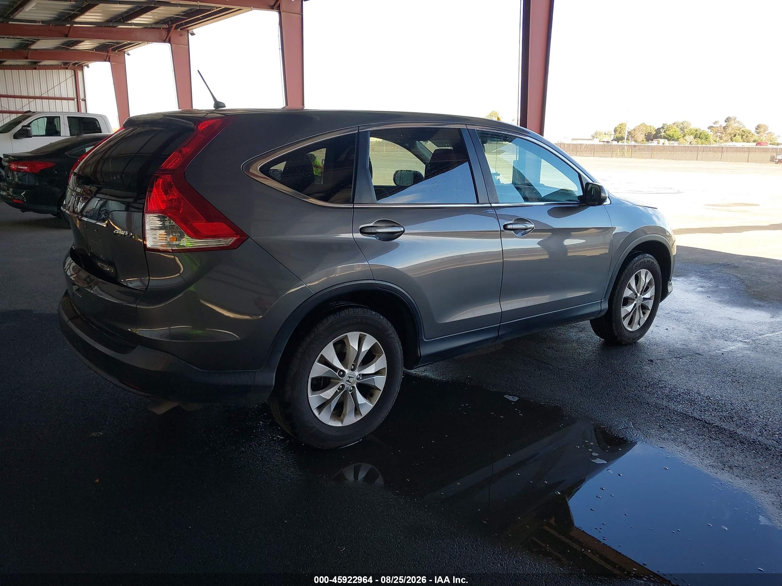 2014 Honda Cr-v Ex Gray vin: 2HKRM4H58EH625405