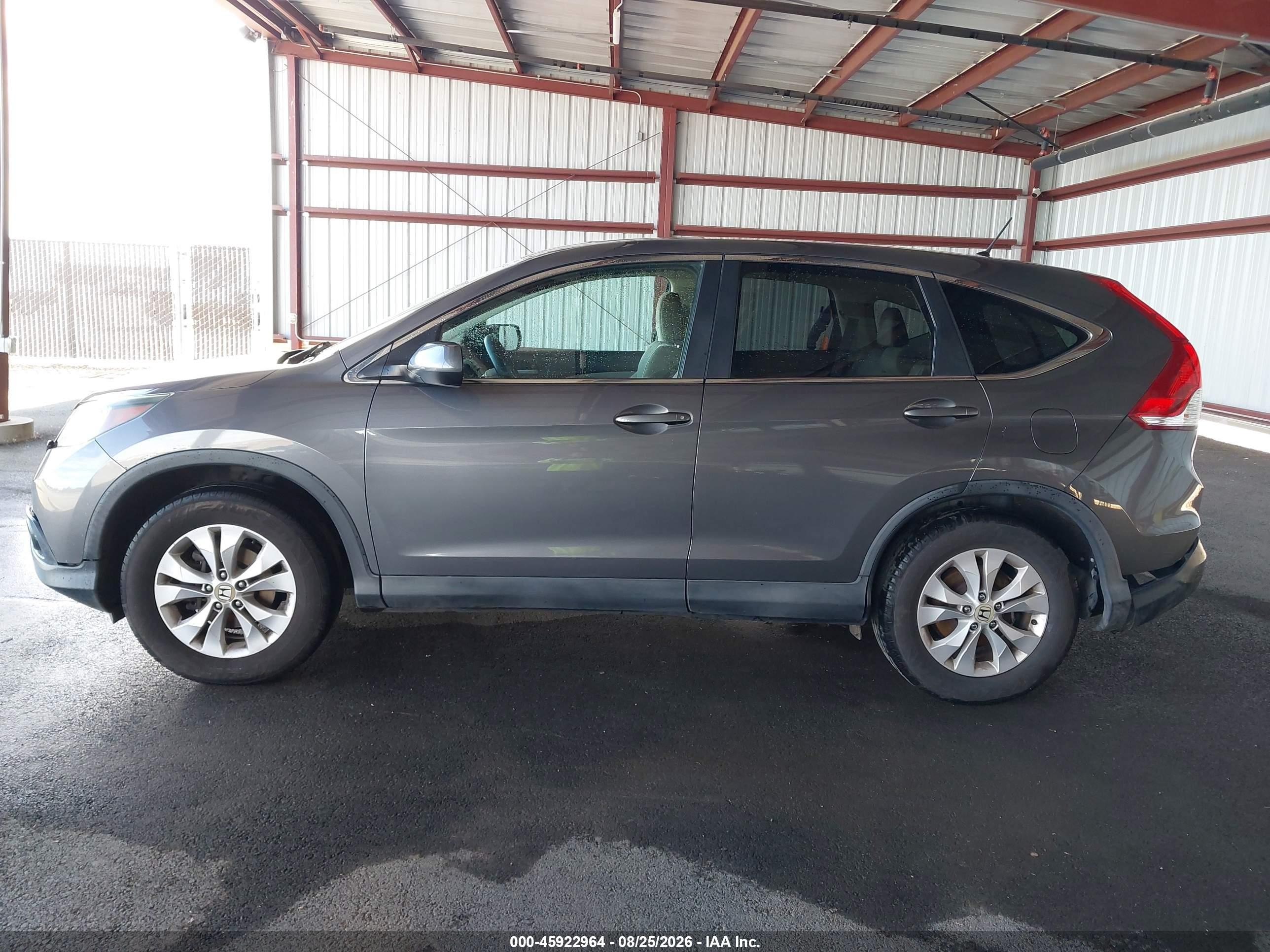 2014 Honda Cr-v Ex Gray vin: 2HKRM4H58EH625405