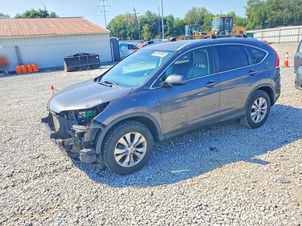 2014 Honda Cr-v Ex Gray vin: 2HKRM4H58EH630099