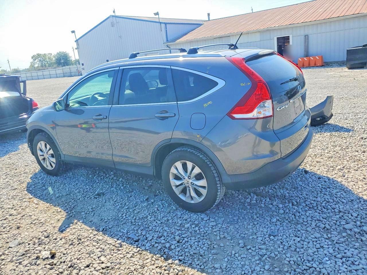 2014 Honda Cr-v Ex Gray vin: 2HKRM4H58EH630099