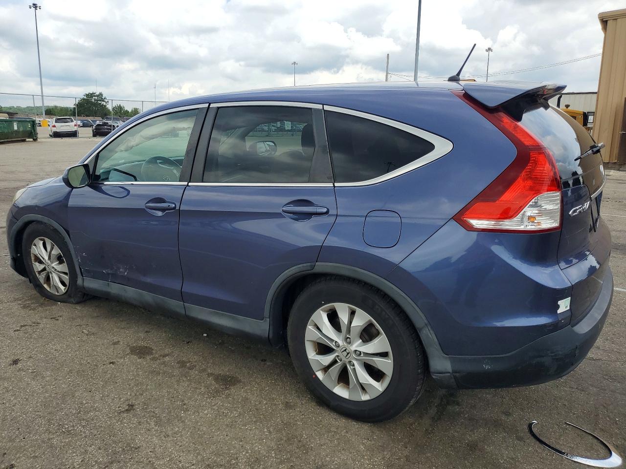 2014 Honda Cr-v Ex Синий vin: 2HKRM4H58EH637795