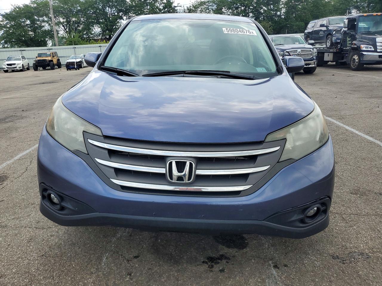 2014 Honda Cr-v Ex Синий vin: 2HKRM4H58EH637795
