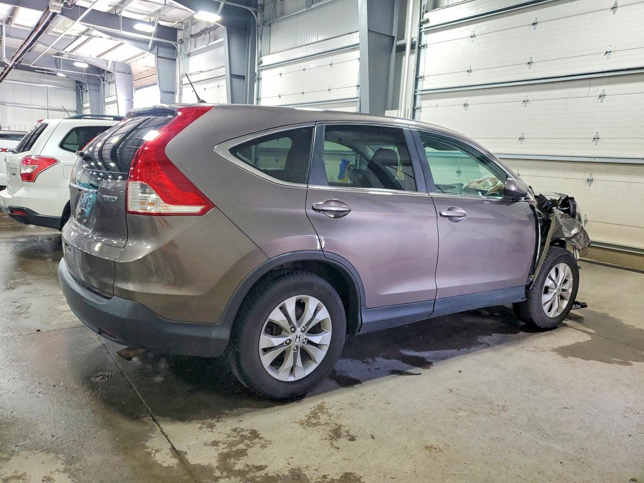 2014 Honda Cr-v Ex Gray vin: 2HKRM4H58EH659618