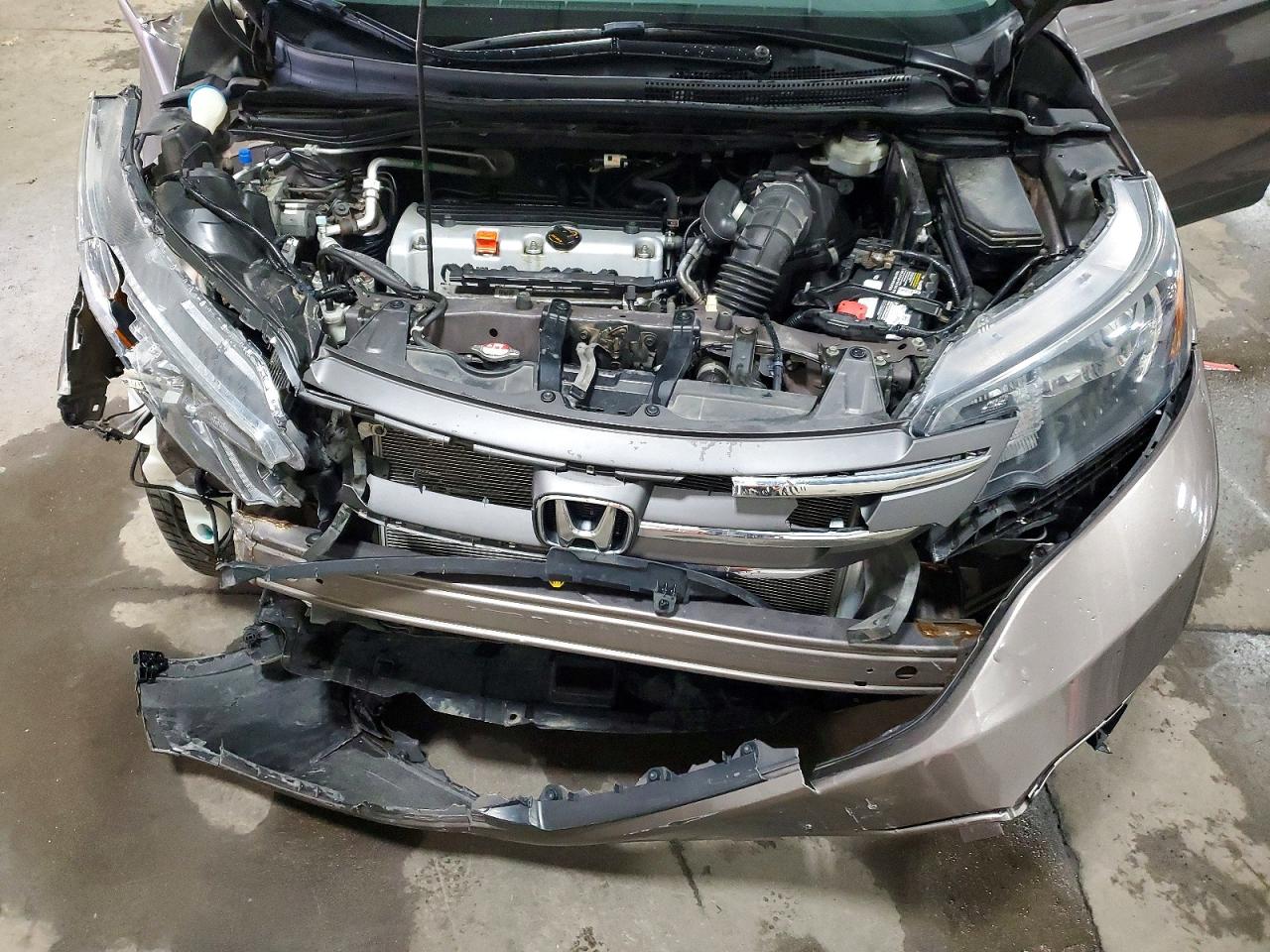 2014 Honda Cr-v Ex Gray vin: 2HKRM4H58EH659618
