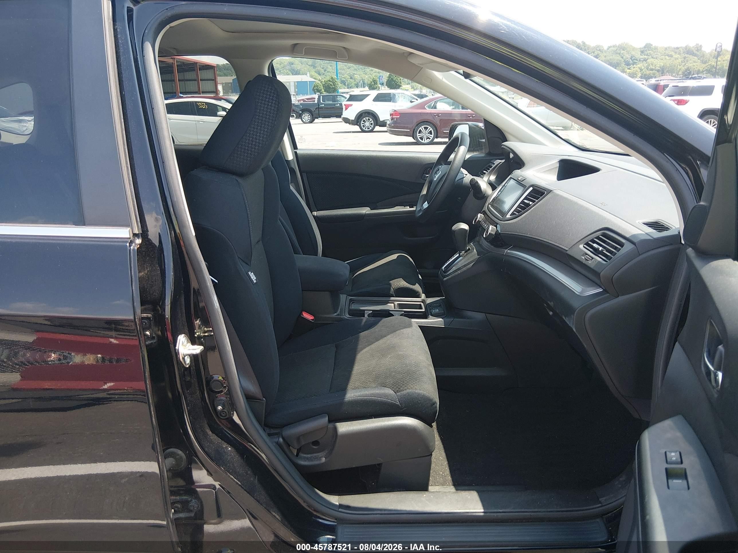 2015 Honda Cr-v Ex Black vin: 2HKRM4H58FH602594