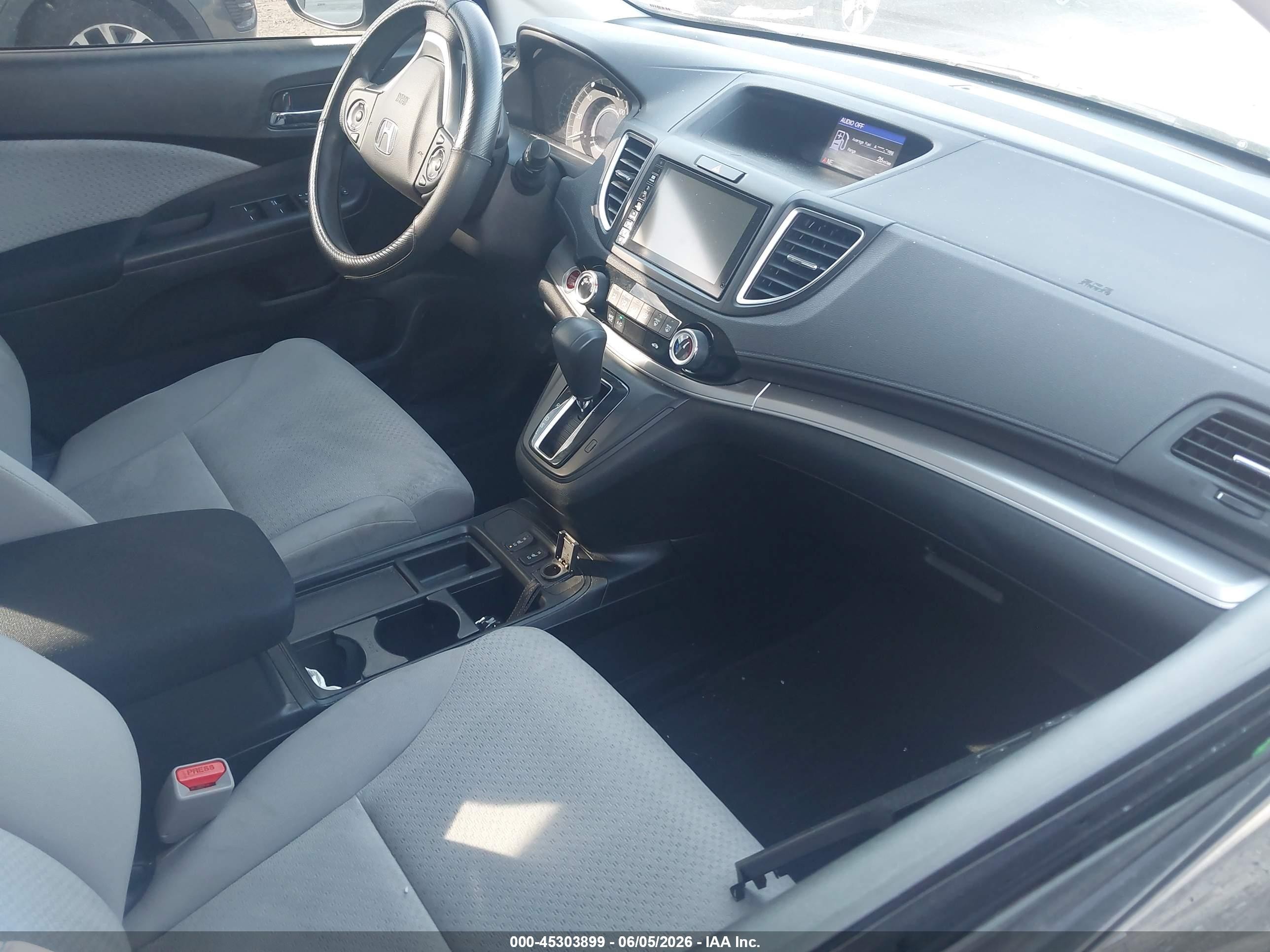 2015 Honda Cr-v Ex Dark Blue vin: 2HKRM4H58FH603583