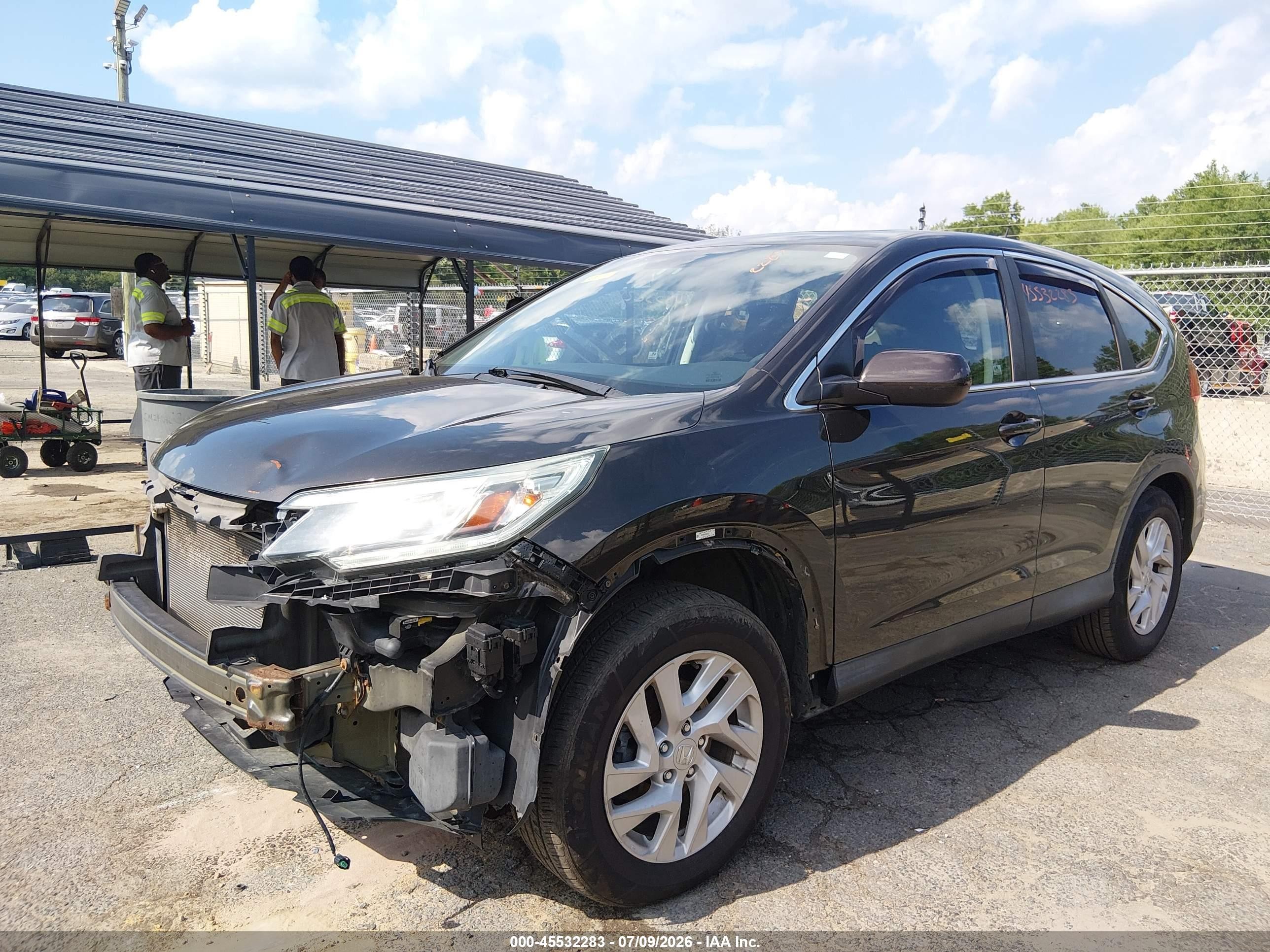 2015 Honda Cr-v Ex Dark Brown vin: 2HKRM4H58FH608699