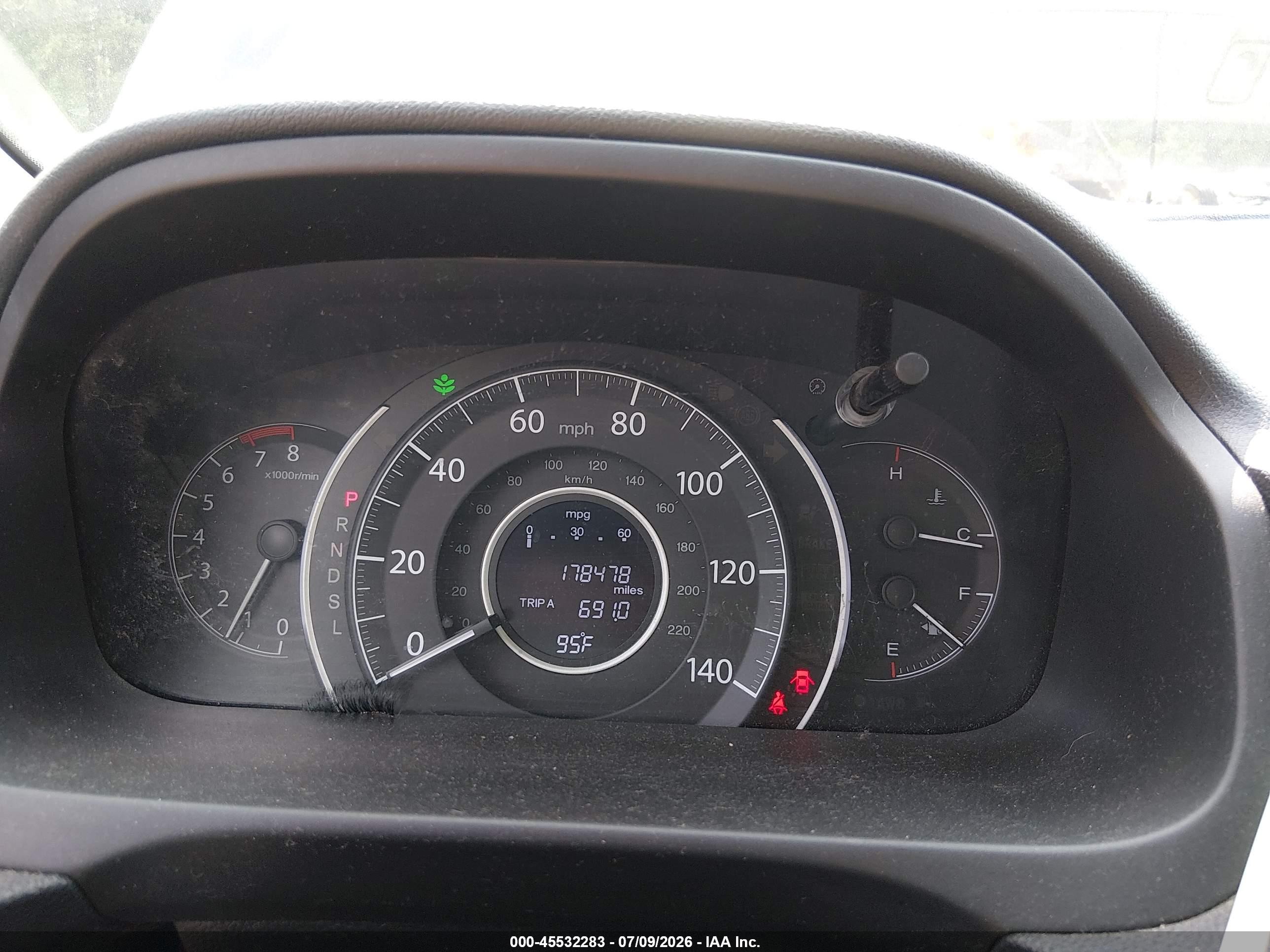 2015 Honda Cr-v Ex Dark Brown vin: 2HKRM4H58FH608699